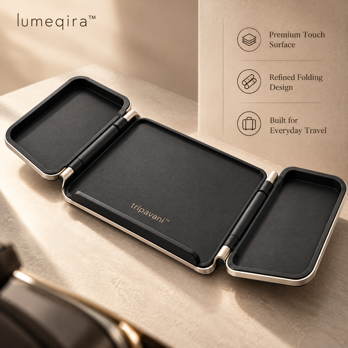 tripavani™ AeroFold Travel Tray