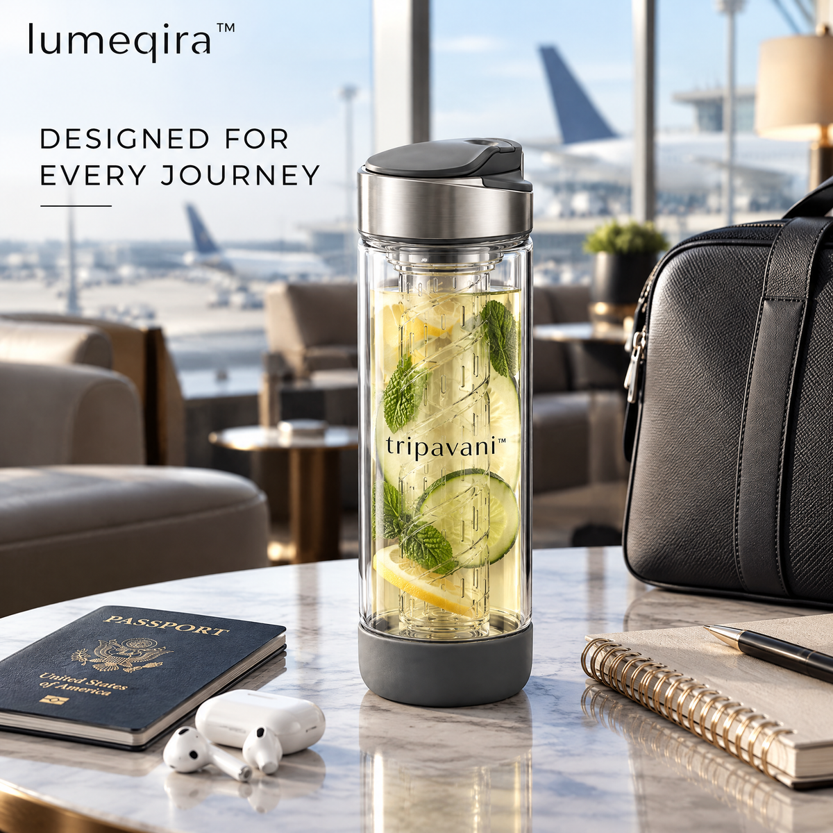tripavani™ FlowSip Travel Infuser
