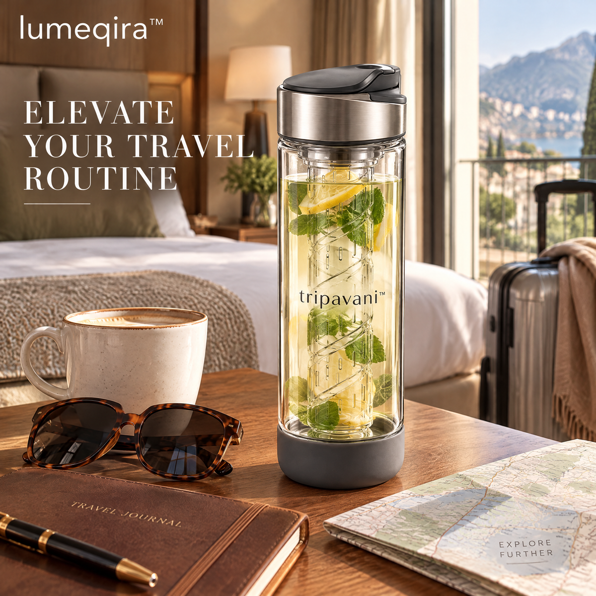 tripavani™ FlowSip Travel Infuser
