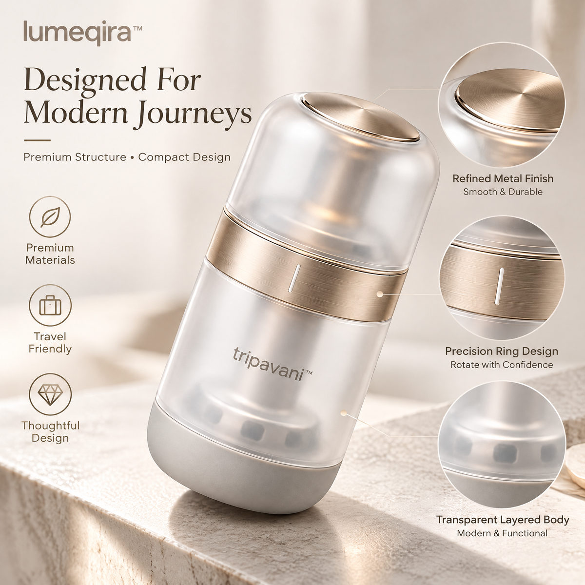 tripavani™ AeroSense Travel Capsule