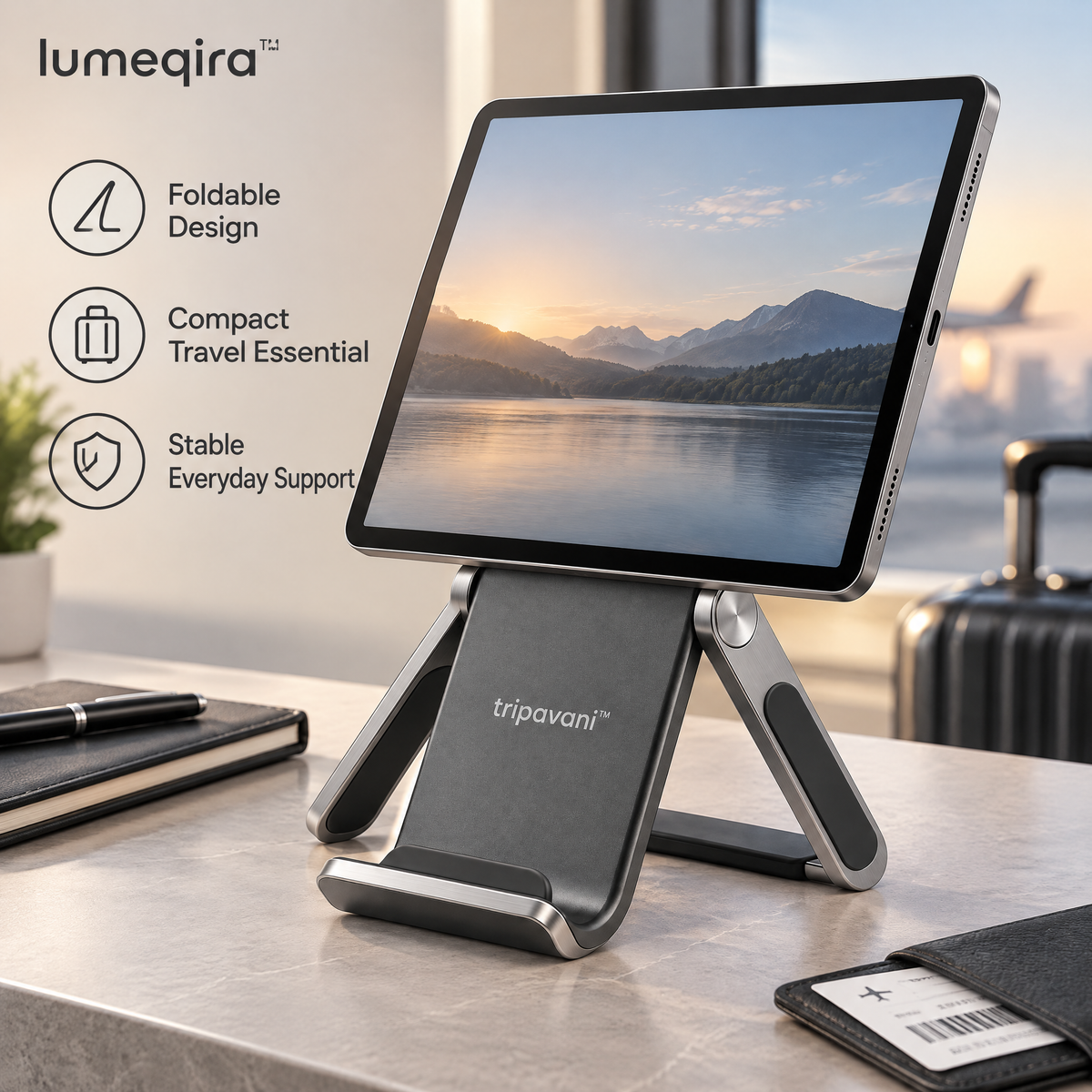 tripavani™ AeroFold Travel Stand