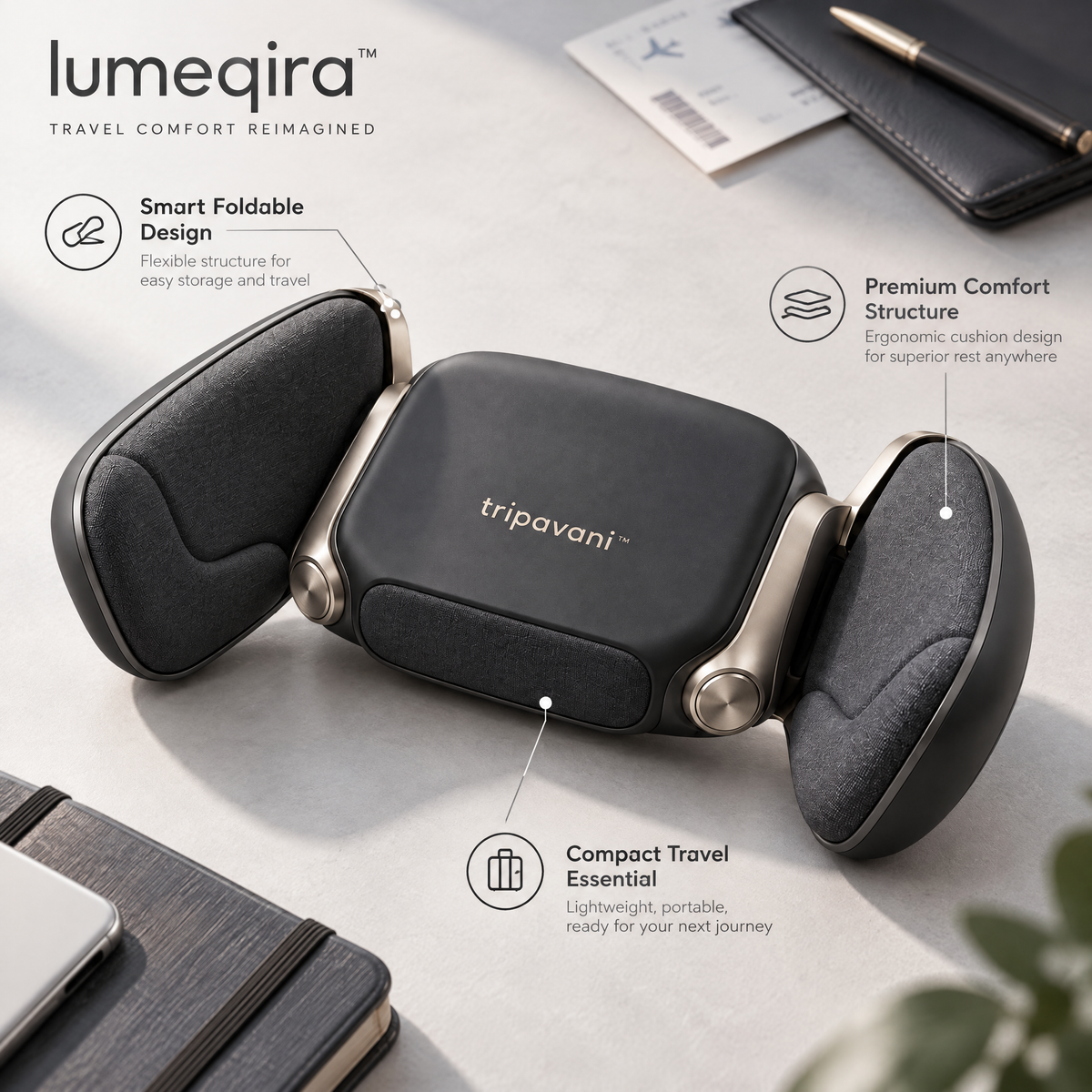 tripavani™ AeroRest Travel Companion