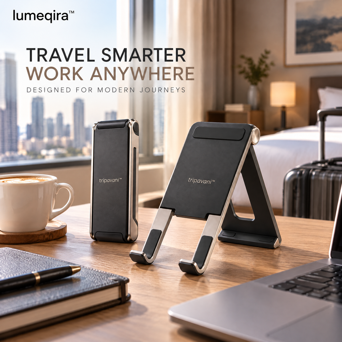 tripavani™ AeroRest Travel Stand